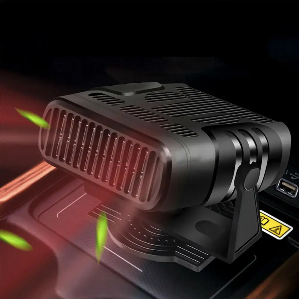 12/24V Portable Auto Car Heater Defroster Demister Electric Windshield 360 Degree Rotation ABS Heating Cooling Fan | Автомобили и