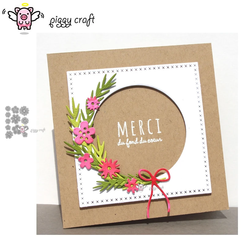 Свинья для рукоделия металлические режущие штампы порезанные формы цветочное