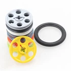 10 компл.лот DECOOL высокотехнологичный поезд EV3 колесо шкива 30,5x3 мм шина совместимая с 2815 4185 70162 строительные блоки детали кирпича игрушки