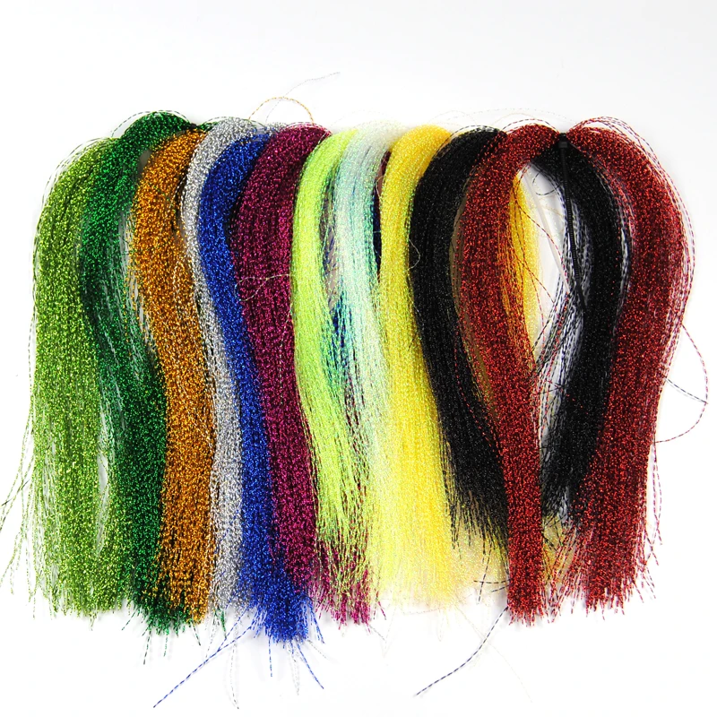 5 упаковок Голографическая мишура для рыбалки Яркая блестящая нить|holographic