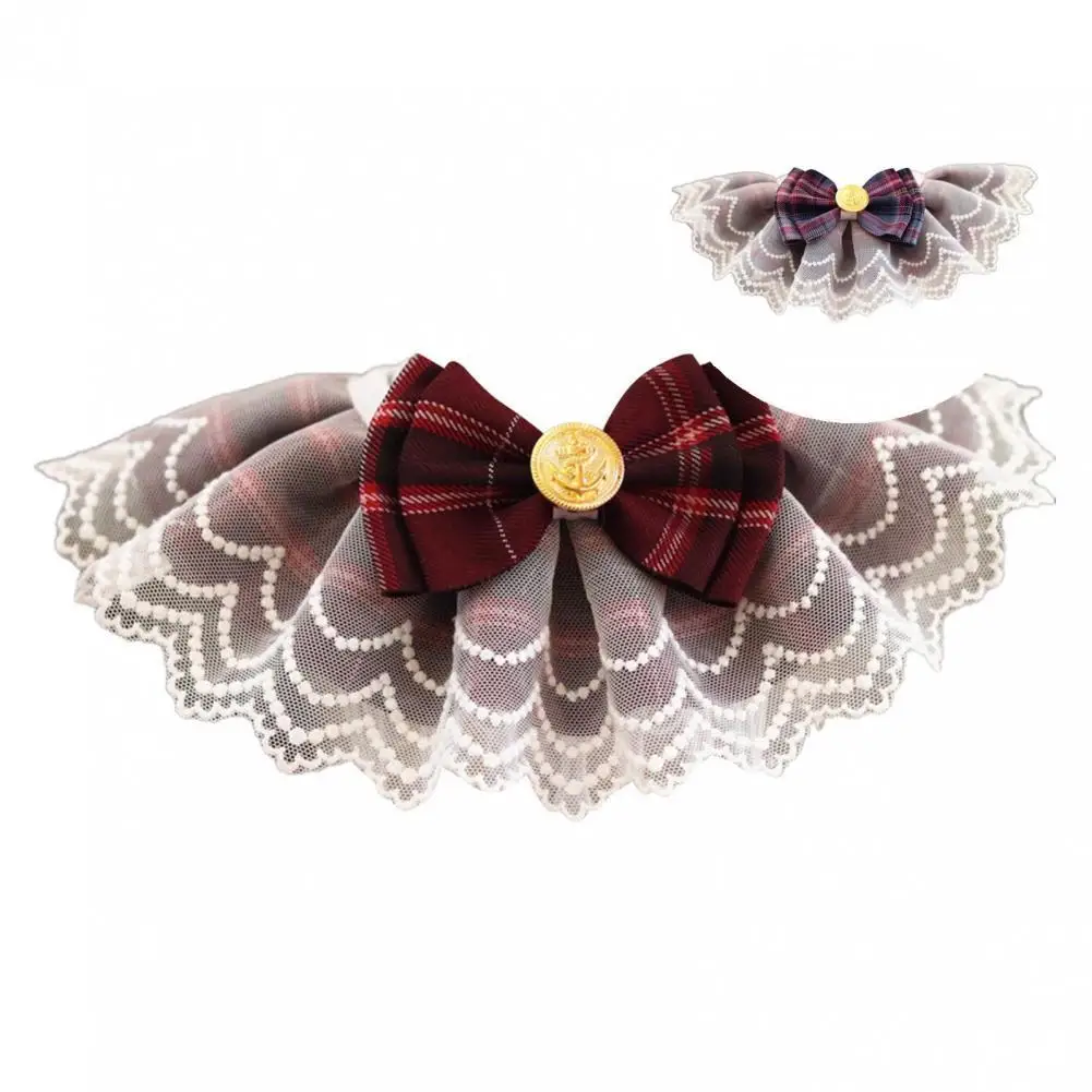 Привлекательный модный значок воротник для питомца кружевной нагрудник легкий