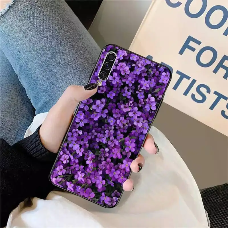 

infinity on purple fashion pattern Phone Case For Samsung galaxy S 9 10 20 A 10 21 30 31 40 50 51 71 s note 20 j 4 2018 plus
