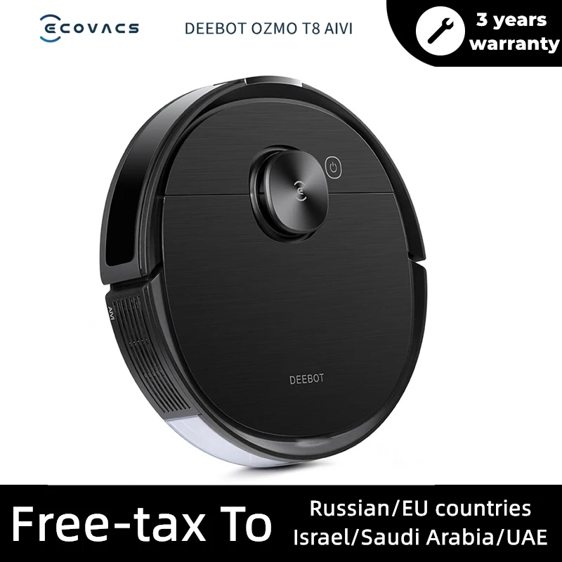 

New Ecovacs Deebot OZMO T8 AIVI Vacuum Robot Cleaner With Multi Floor Mopping Cleaning Robot Original cordless vacuum cleaner