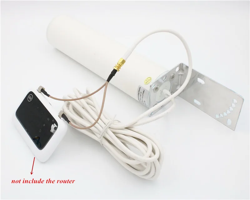 3g 4G внешняя антенна 4G LTE SMA-M наружная антенна с 5 м и SMA-F на CRC9/SMA/TS9 Разъем для 3g 4G модем-маршрутизатор