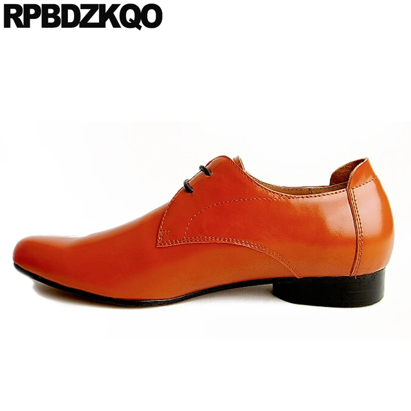 Повседневные коричневые туфли оксфорды на шнуровке 2021 из натуральной кожи в