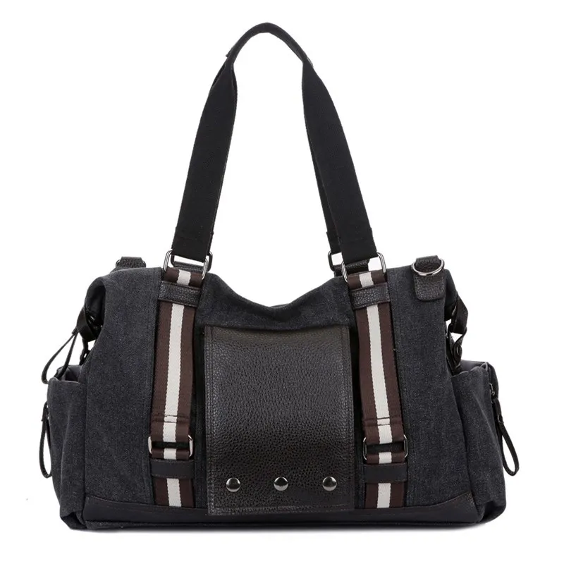 

Canvas Men Travel Bags Handbag Multifunction Large Capacity Duffle Luggage Bags High Quality Vintage Design