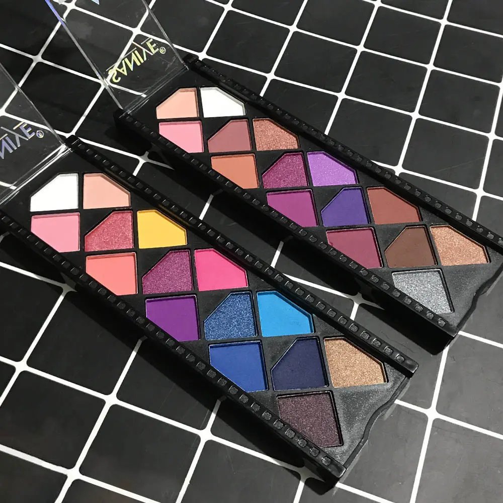 SANIYE Advanced Diamond тени для век палитра красоты блестящие Палитра матовый макияж глаз