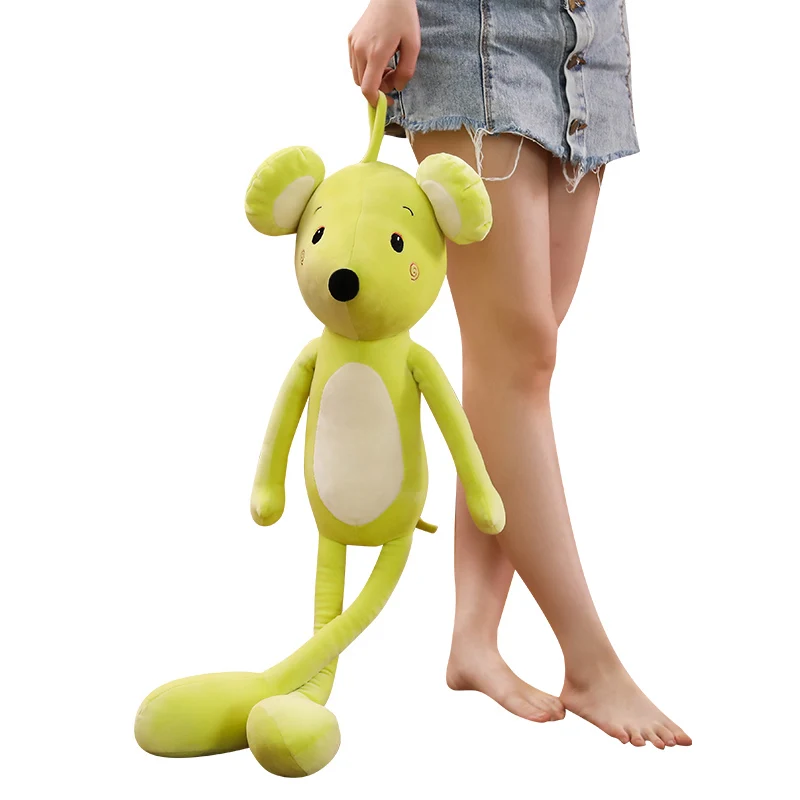 

Hot 50/80/100/120CM Long-legged Mouse Plush Doll Mouse Children Hug Stuffed Animals Doll Children Kids Gift Birthday Gifts Toys