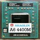 Двухъядерный процессор A6-Series, A6-4400M A6, 4400 МБ, 2,7 ГГц, двухпотоковый процессор AM4400DEC23HJ, разъем FS1 для AMD