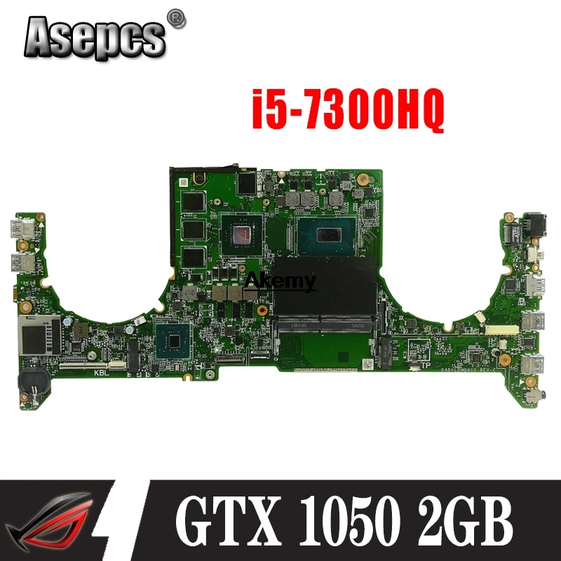DABKLAMB8B0 материнская плата для For Asus GL503VD GL503V ноутбука GTX 1050 2GB i5 7300HQ|Материнские