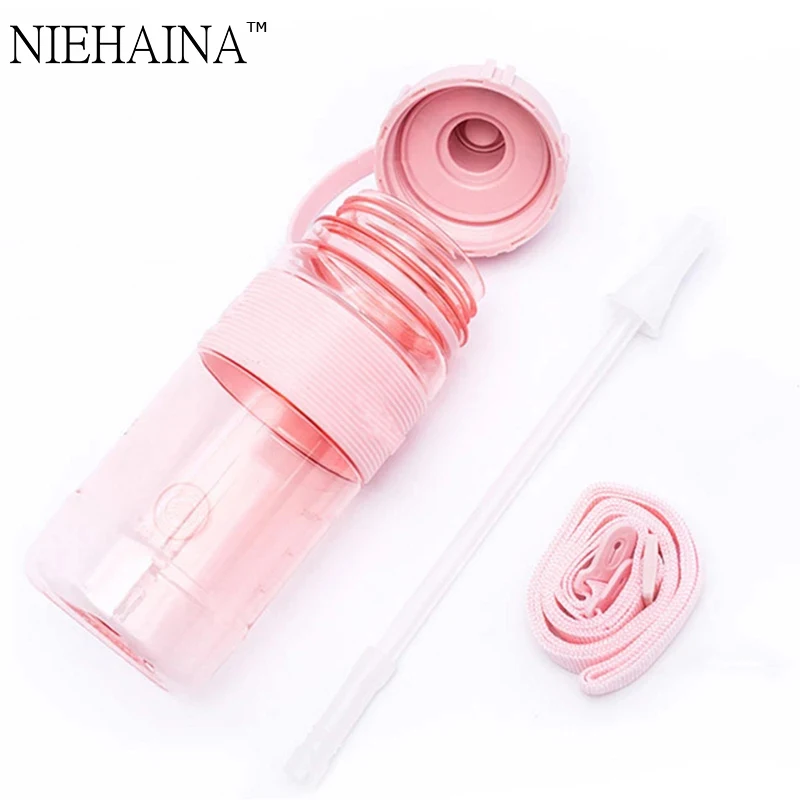 2000 мл 600 на открытом воздухе Фитнес Спортивная бутылка из пластика (чайник