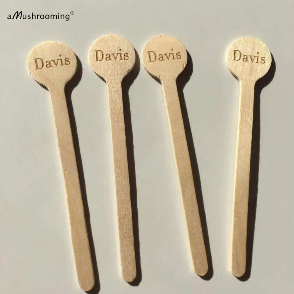 Персонализированные палочки Swizzzle для свадебной Декорации приема имена гостей