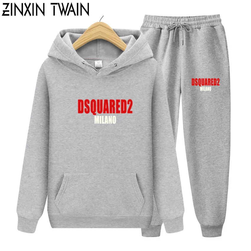 

2020 Classic DSQ2 Milano Hip-hop Retro High Quality Hoodies Top Hoodie Mens Outdoor Clothing Sweatshirt Pullover Asian Size