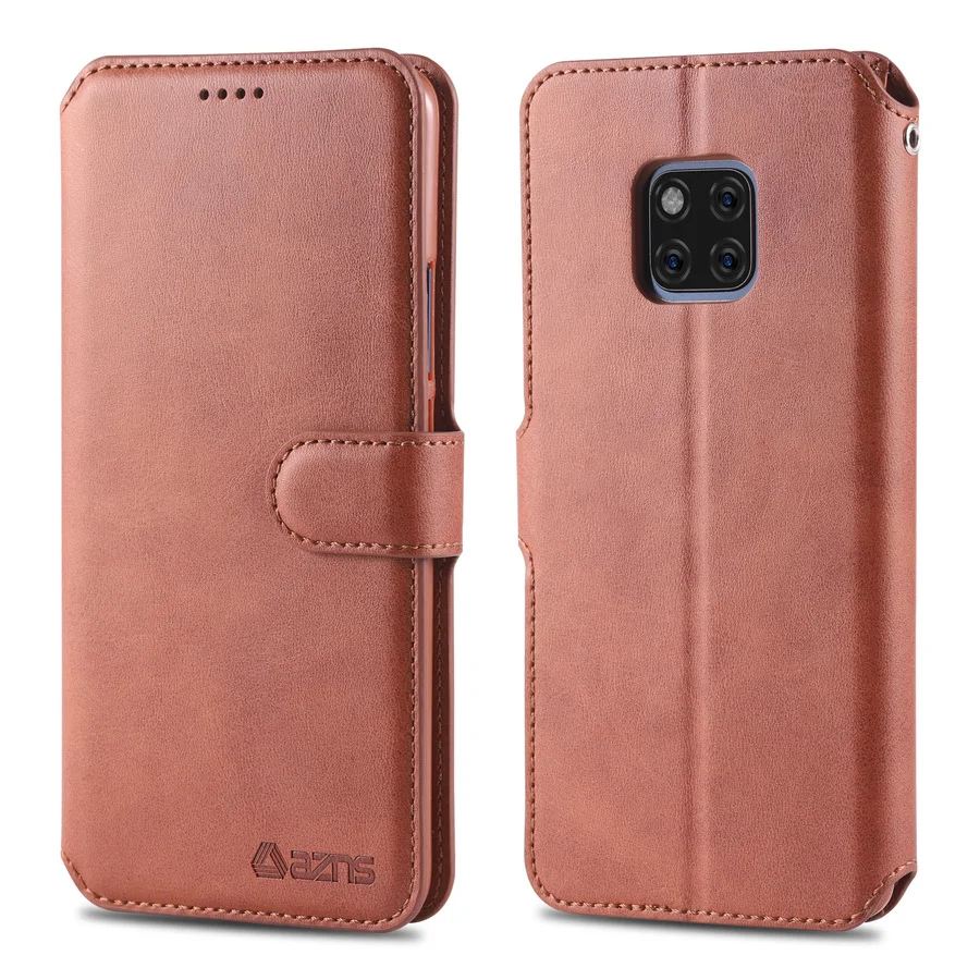 Кожаный флип чехол для Huawei P Smart Plus 2019 P30 P20 Mate 20 X Pro Lite Mate20 бумажник 10 с держателем