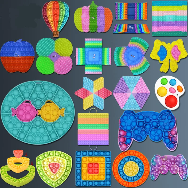 

Игрушки-фиджеты с увеличением фокуса, мягкая игрушка-сжималка, игрушки-фиджеты для беспокойства, игрушки для снятия стресса, обучающие игру...