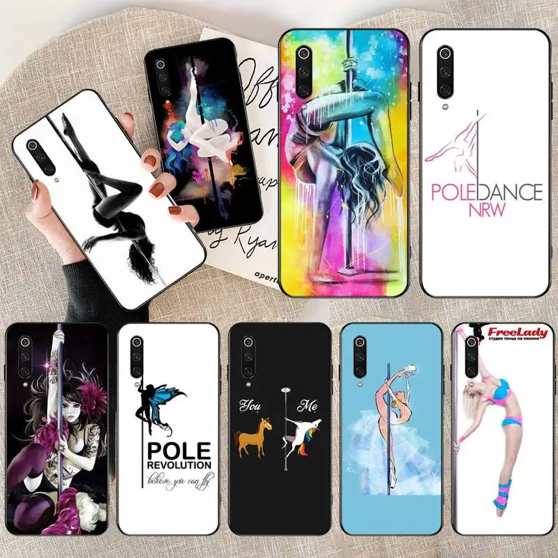 HPCHCJHM Pole dance Bling милый чехол для телефона Xiaomi Mi9 9SE 8SE Pocophone F1 Mi8 Lite|Бамперы| |