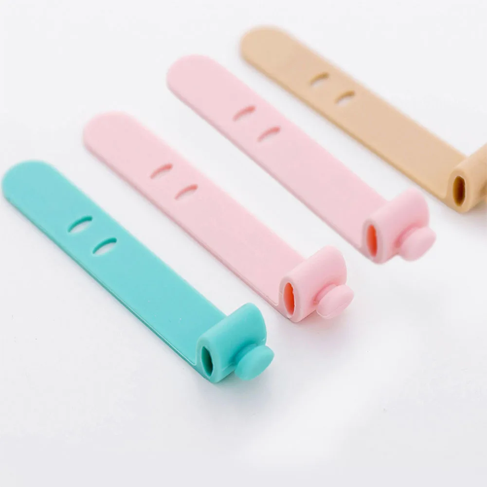 4 шт. уникальный силиконовый Органайзер линии передачи данных для хранения