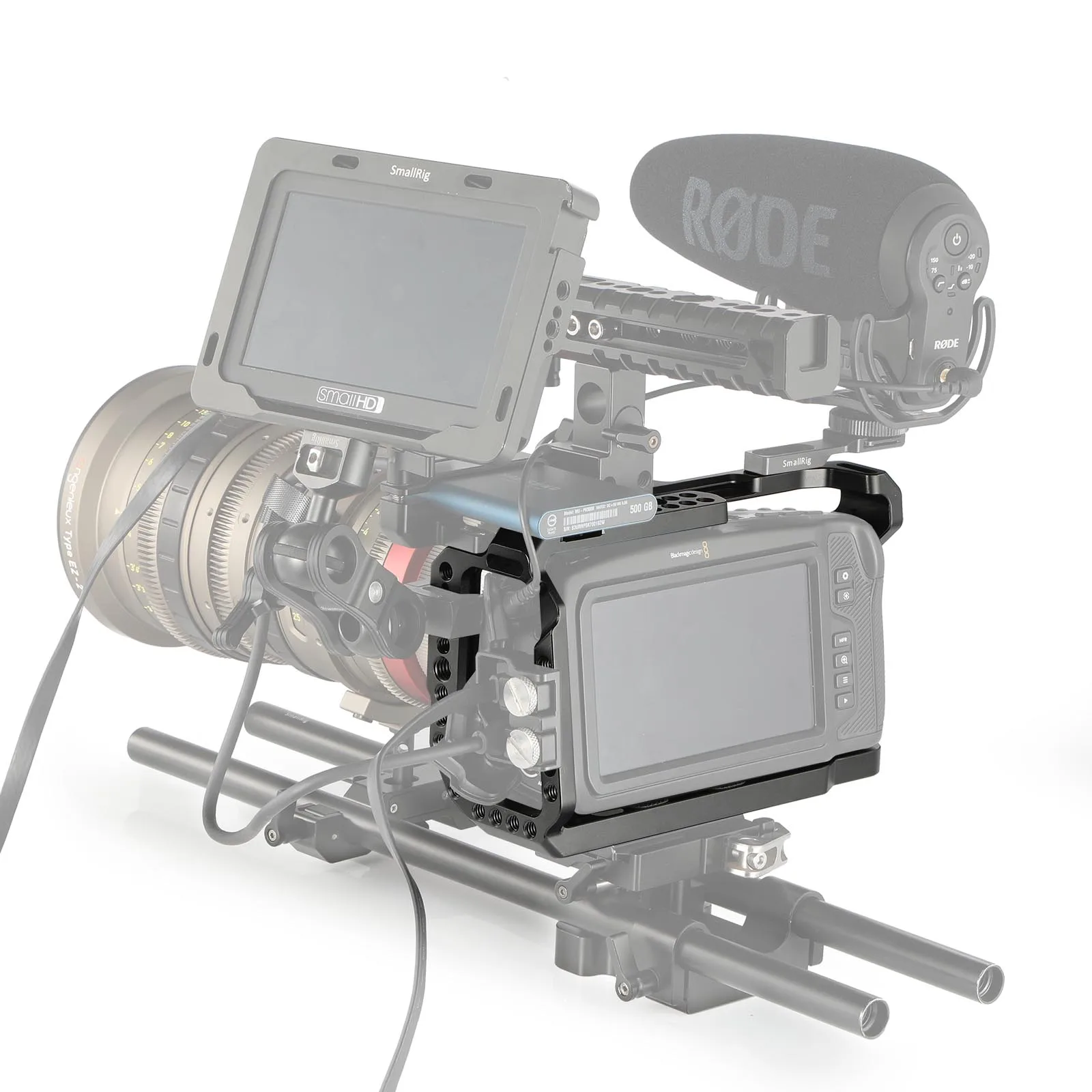 SmallRig bmpcc 4k клетка DSLR камера Blackmagic Pocket 4 k/6 K камера для Blackmagic Pocket cinema камера 4 K/6 K BMPCC 4K 2203