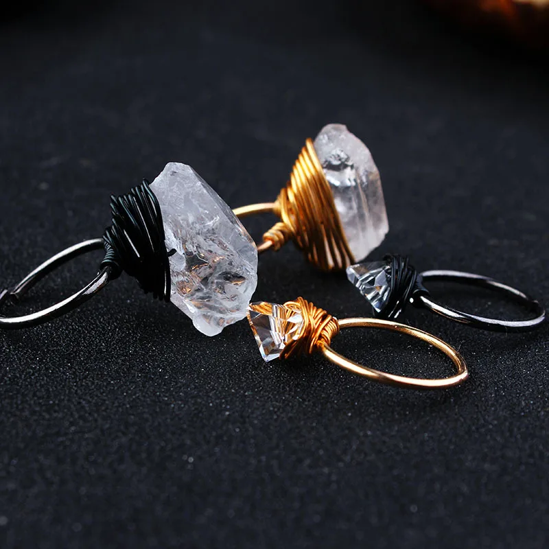 Кольцо и кольцо женские с камнем регулируемый размер|Кольца для помолвки| |