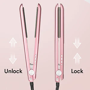 

Выпрямитель для волос с ЖК-дисплеем и титановой пластиной