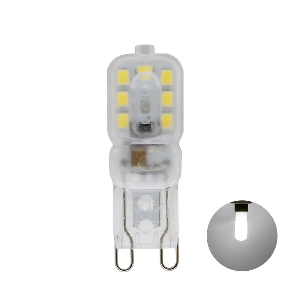 14 LEDS White G9 светодиодный светильник 220 В диммируемая лампа SMD 2835 прожектор для хрустальной люстры замена 20-30 Вт 40-50 Вт галогенная лампа 360 градусов ОСВЕЩЕНИЕ - Испускаемый цвет: 14 LEDS White