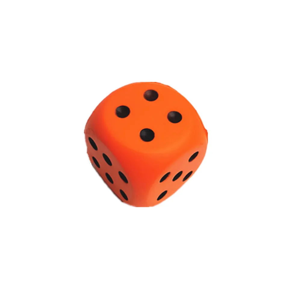 Большие губчатые кубики 1 шт./мягкие и эластичные игрушки цветные однотонные