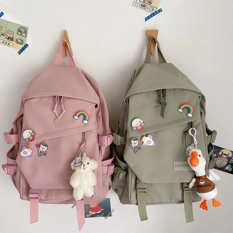 Новинка Студенческая сумка рюкзак в Корейском стиле ins Женский школьный портфель