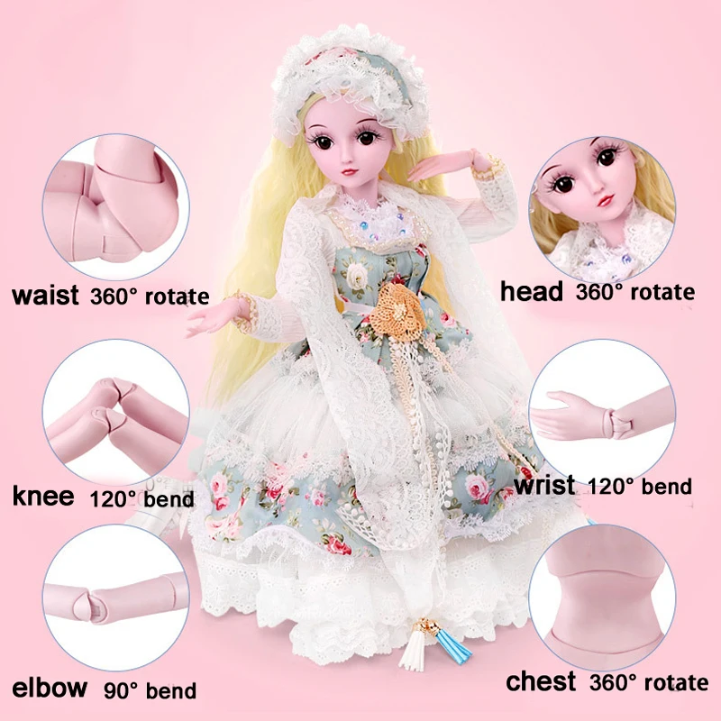 

Demi doll Lucy 60 cm replacement doll set gift box for knuckle dolls