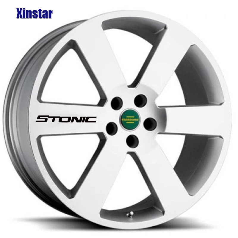 

4pcs car rim stickers for kia stonic