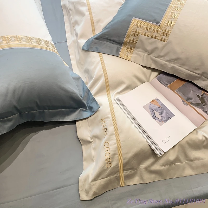Из чистого хлопка Постельное белье 80TC длинноволокнистый хлопок светильник со