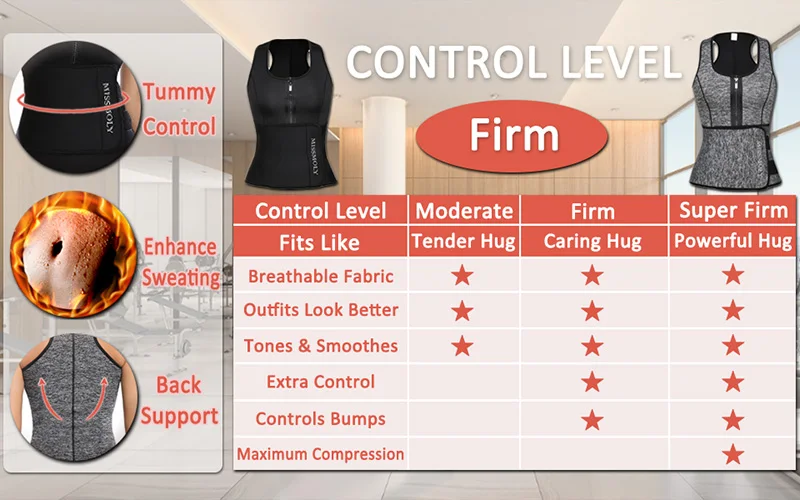 Women Shapewear Neoprene Sauna Waist Trimmer Girdle Wasit Trainer Slimmmg Vest for Women Adjustable Waist Shaper Tummmy Control