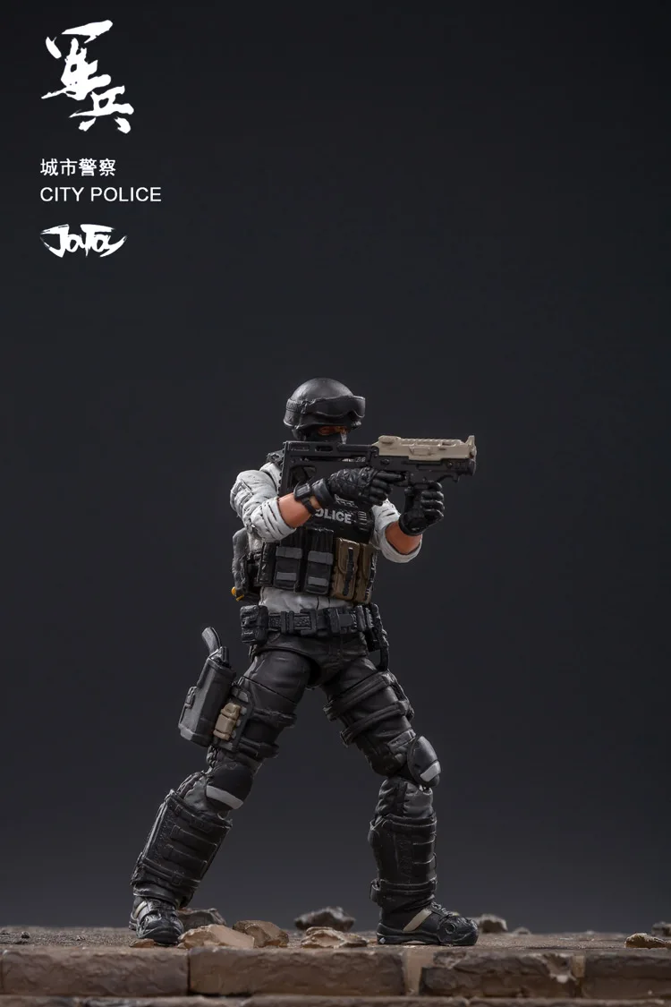 (5 шт./лот) JOYTOY Military 1/18 Коллекционная экшн-фигурка команды городской полиции