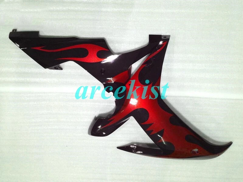

Hot sales Injection molding New ABS Motorcycle Full Fairing Kit Fit For YAMAHA ZYF R1 ZYF1000 2002 2003 custom Black Red Flame