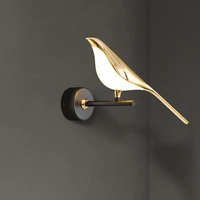 modern simplicity led wall lamp magpie model rotatable light luxury sconce light indoor home kitchen bedside bedroom living room