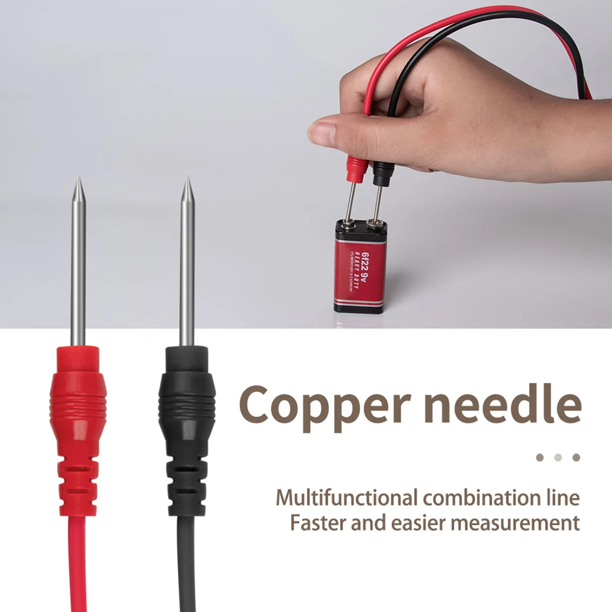 18-in-1 Multi-Function Test Lead Kit for Digital Multimeter Wires Clips U-type Fork Needle Tips Screwdrivers | Инструменты