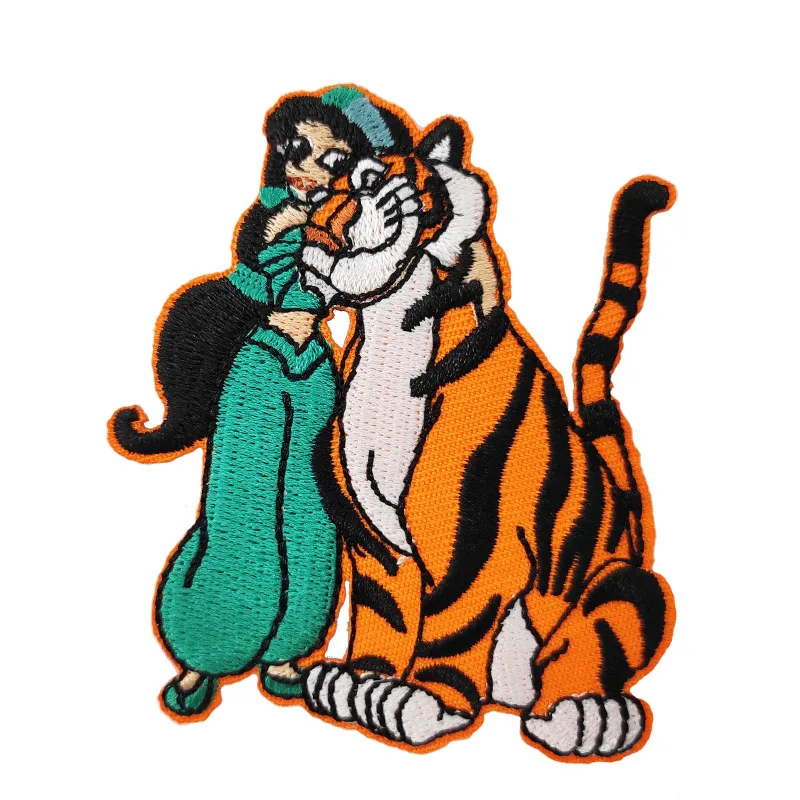 3 &quotЖасмин Rajah стоящая фигура фильм ТВ серия костюм вышитый Железный на патч