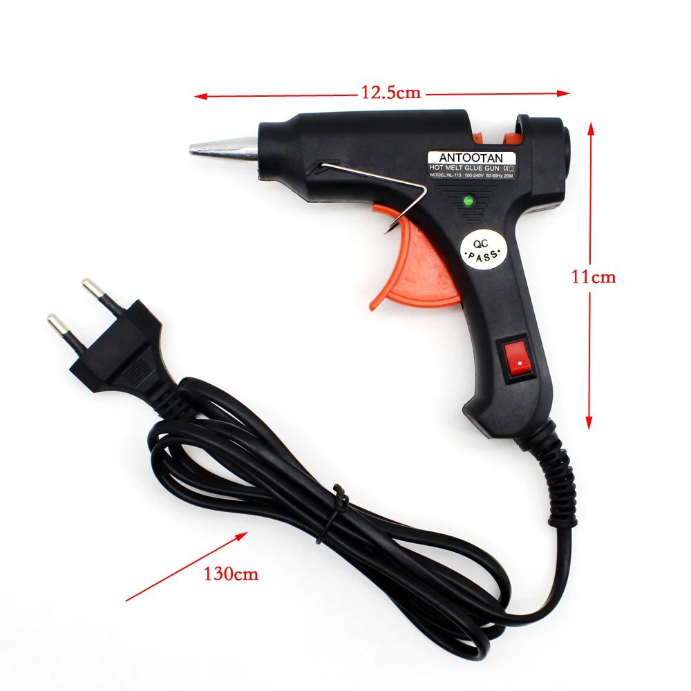 20 Вт штепсельная вилка европейского стандарта Буле горячего расплава клея пушка