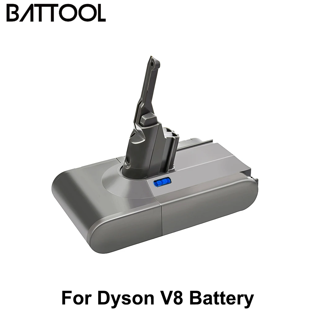 Литий ионный аккумулятор Battool V8 для пылесоса Dyson 6000 мАч 21 6 в|Перезаряжаемые