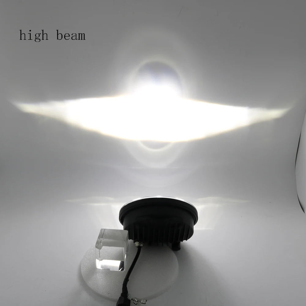 5 3/" светодиодные фары мотоцикла для светодиодных фар DRL angel eye led 5,75" для sportster 883