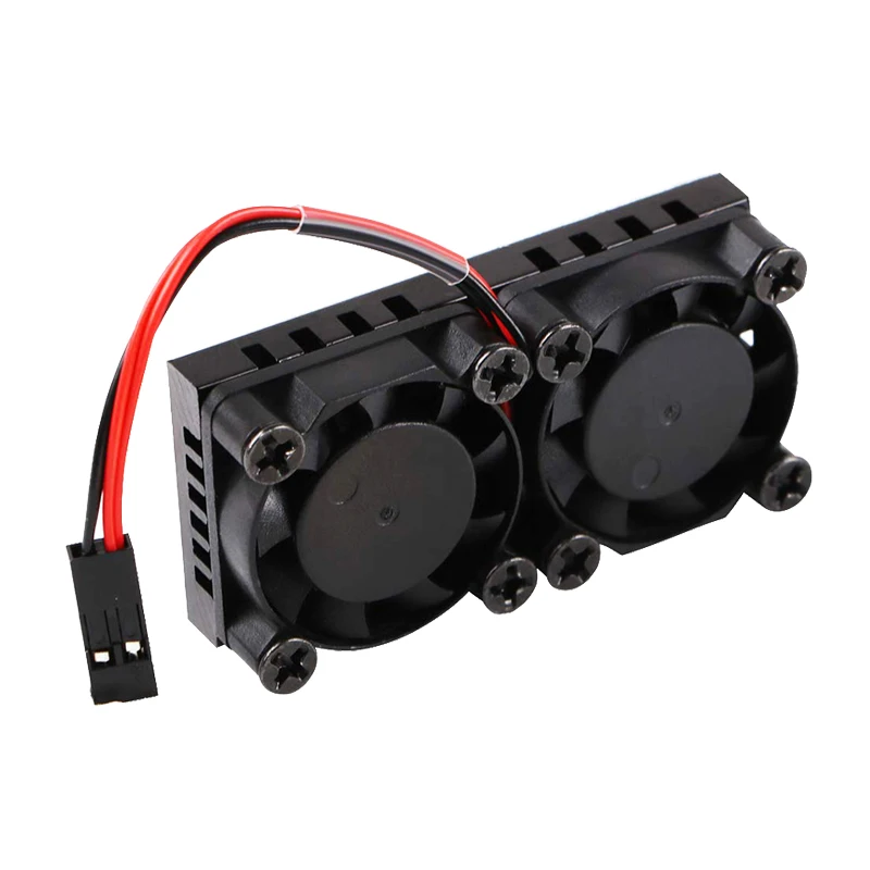 Raspberry Pi 4 двойной вентилятор с теплоотвод охлаждения Системы радиатор для 3 Model B 3B