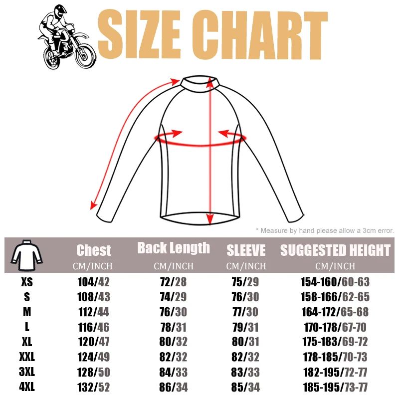 

Mtb Bmx Jersey Motocross Jersey Dirt Bike Riding Shirts Long Sleeve Cycling Jersey Men
