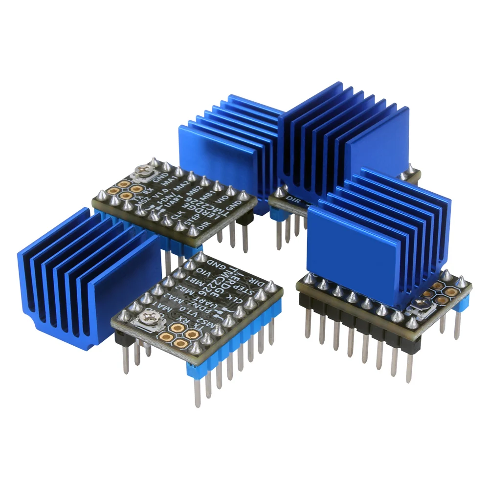 Драйвер шагового двигателя LERDGE TMC2226 V1.0 UART для замены TMC 2208 TMC2225 A4988 lv8729 детали