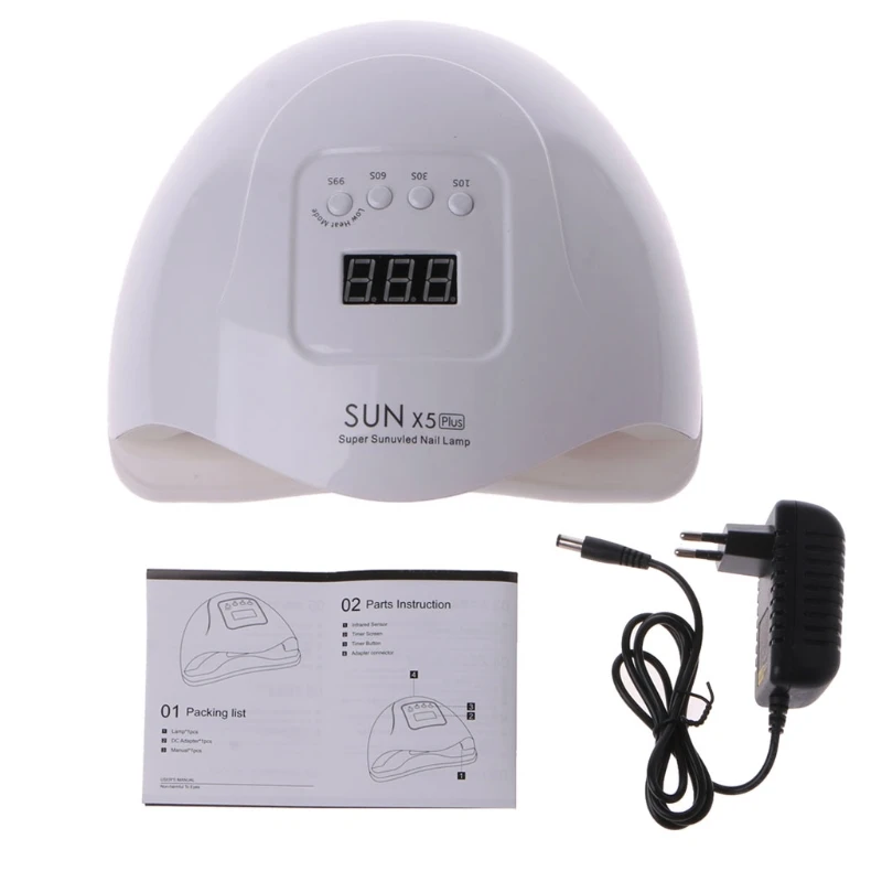 

80W UV Resin Dryer UV Resin Fast UV Curing Lamp 10s 30s 60s 99s Timer Nail Art Manicure Gel Dryer UV Resin Dryer Tools