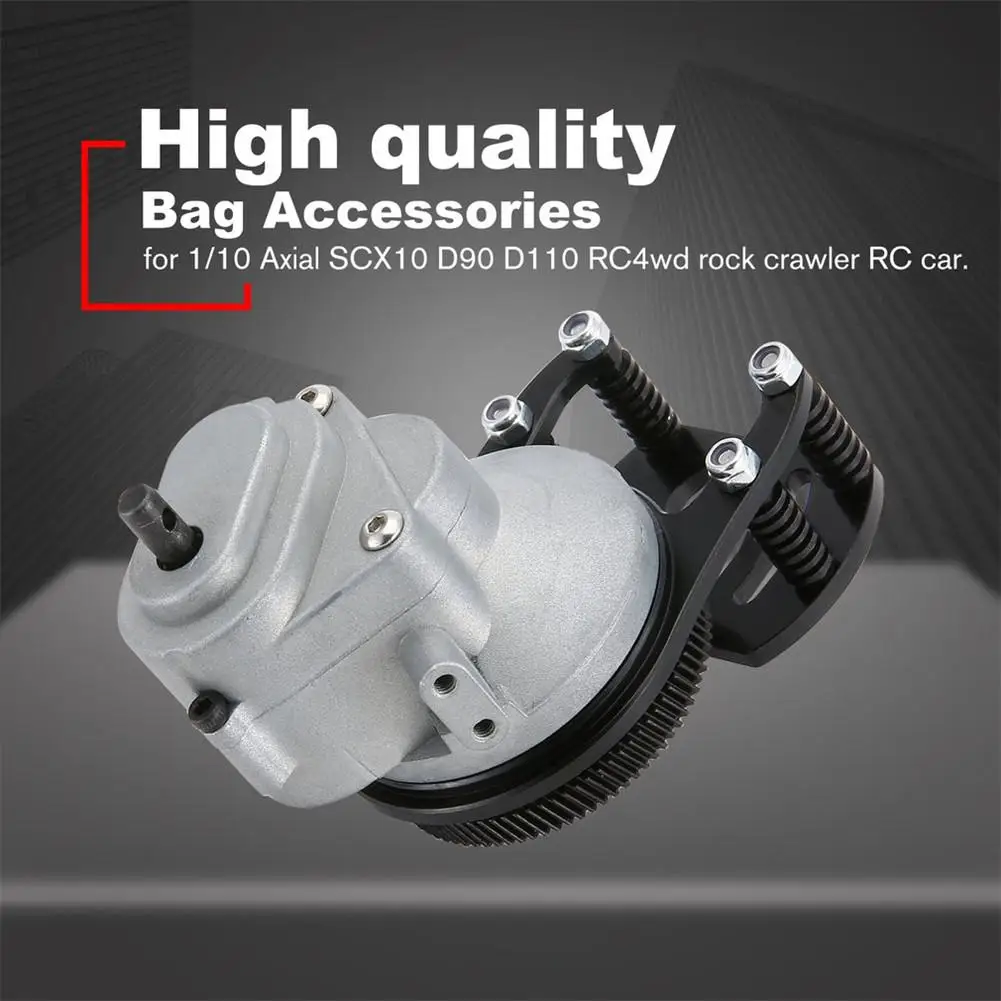 1/10 RC автомобильная коробка передач цельнометаллическая с прямой передачей для