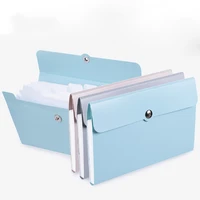 1pcs file folder organ box bag multi function organizer storage holder office document a5 supplies paper folder finishing file
