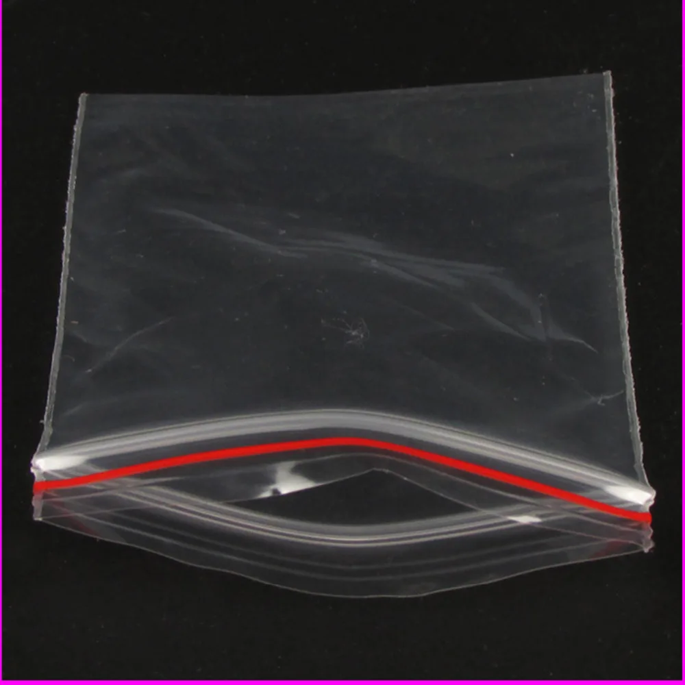 

100Pcs 6X8cm Zip Lock Bags Transparent 2MIL Poly Bag Reclosable Plastic Small Baggies Gift Bag Packaging Bags