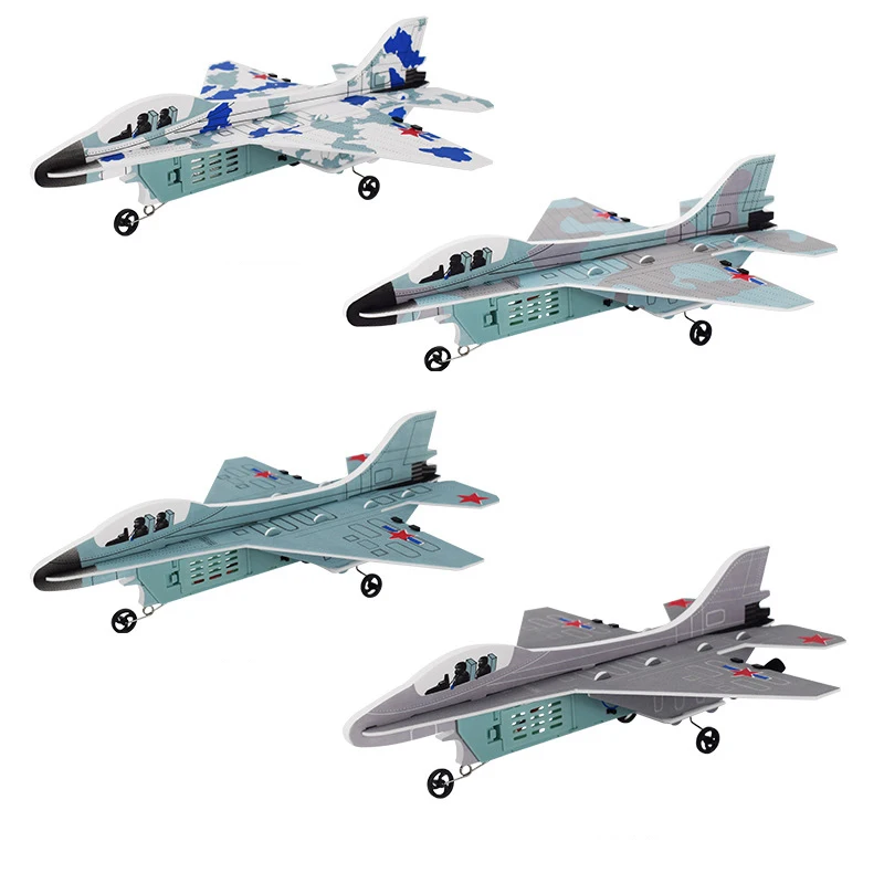 Детский радиоуправляемый самолет с светодиодный ционным управлением боевой F16