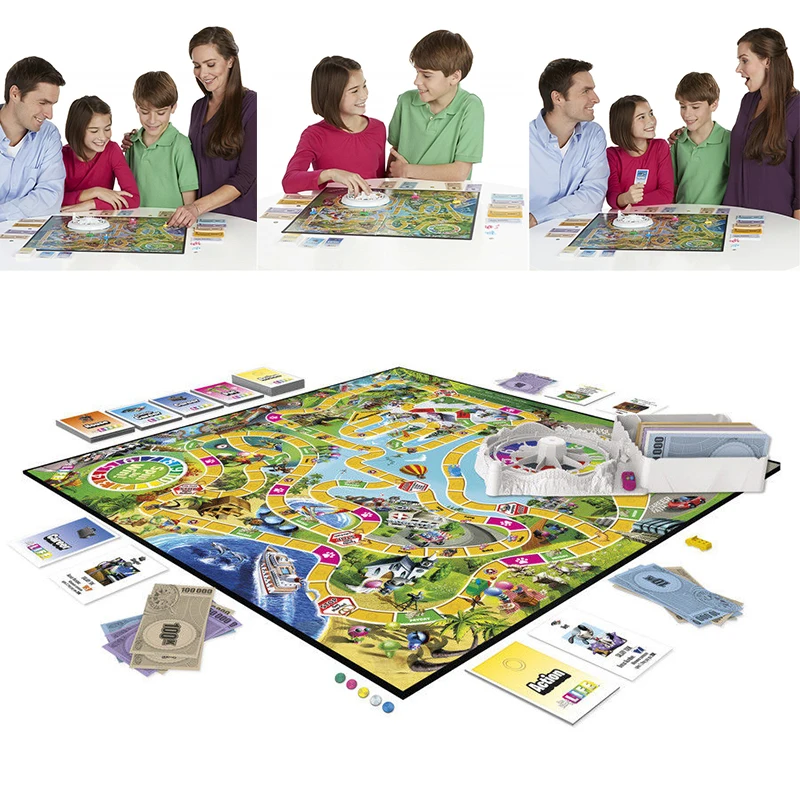 Традиционная настольная игра The Game of Life веселая Семейная Игра вечерние партия