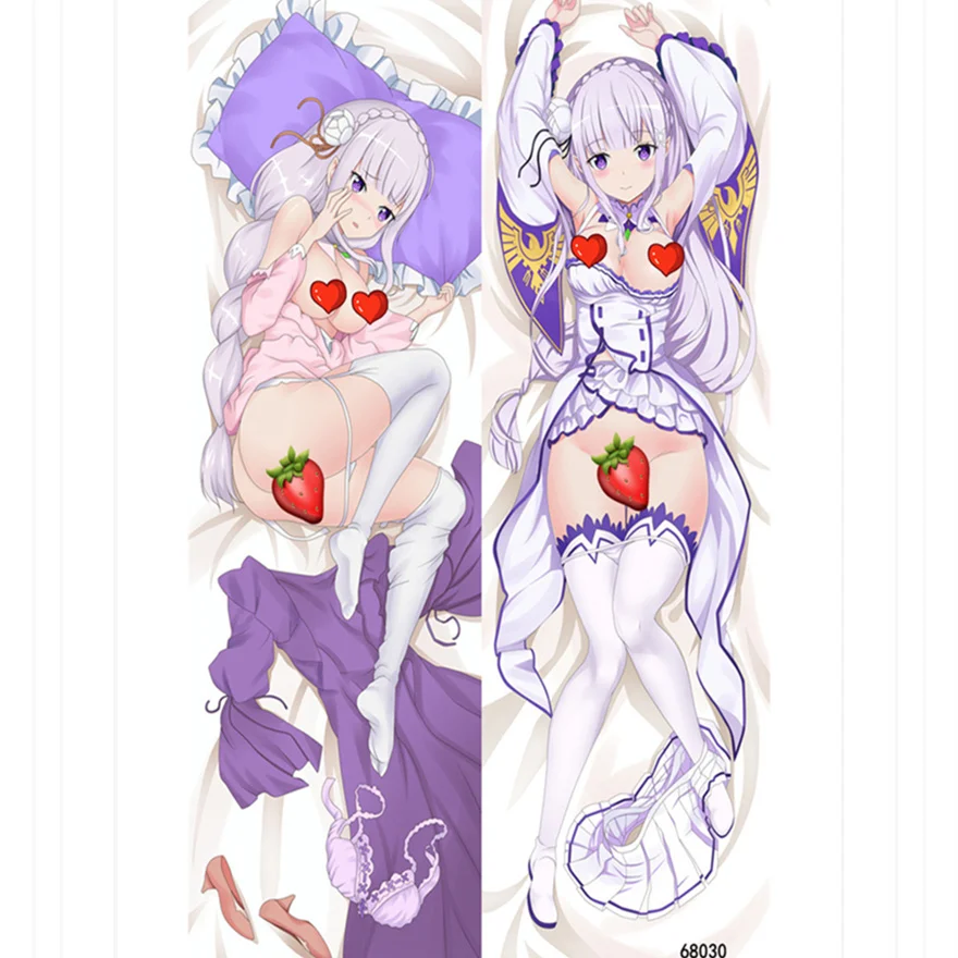 Наволочка Dakimakura обнимающая полноразмерная наволочка для подушки аниме косплей