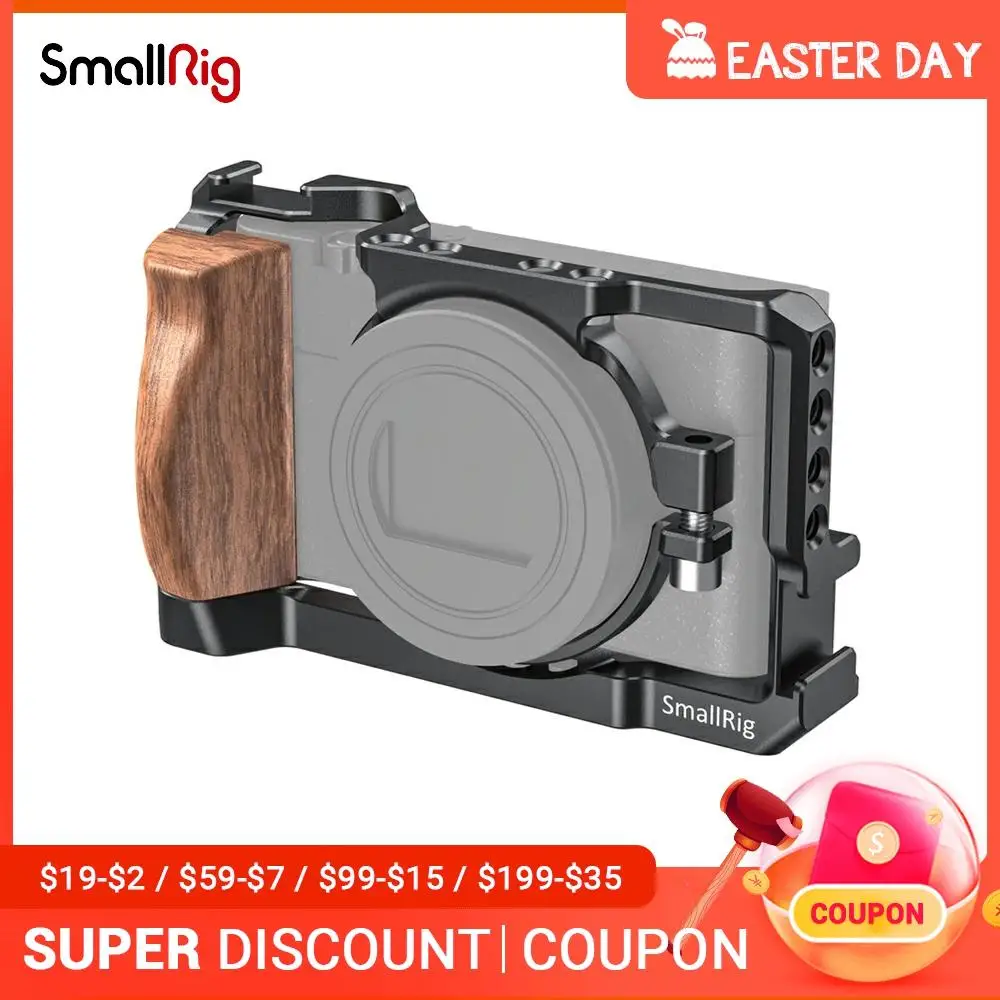 Клетка SmallRig RX100 VII для камеры Sony VII/VI Dslr клетка с деревянной боковой